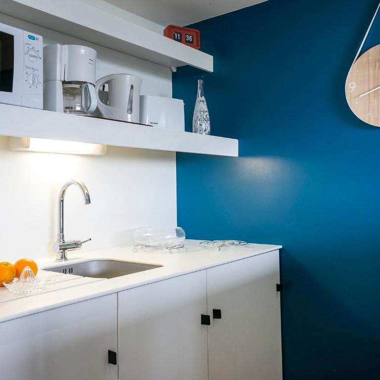 Appartement rénové calme avec balcon, parking, wifi – 7/8 pers - Appartement 1 Chambre - 18