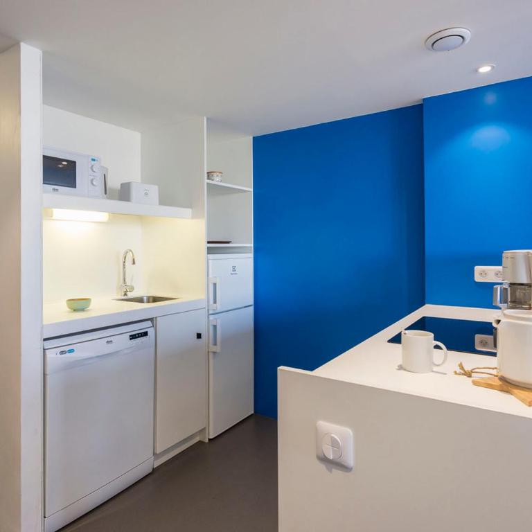 Appartement rénové calme 3 pièces 54m² avec balcon, TV et Wifi - Appartement 1 Chambre - 14