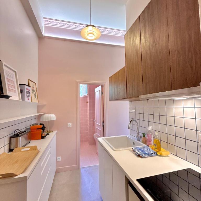 La Boîte Rose - Studio plage de l'Almanarre - Studio - 3