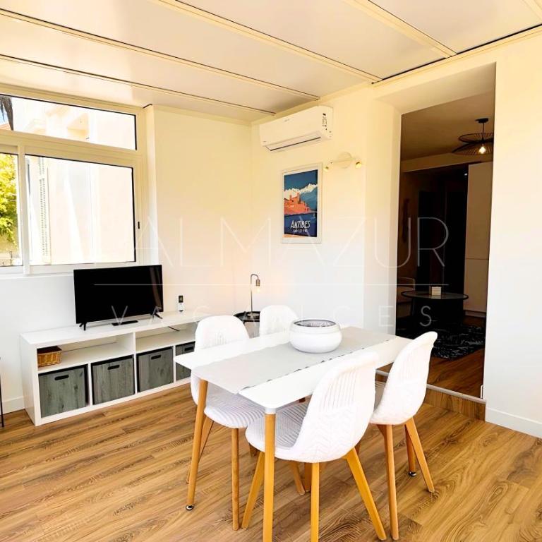 Proche Gare, 5 min Plage du Midi, T2 avec jardin - Palmazur Vacances - Appartement 1 Chambre - 6