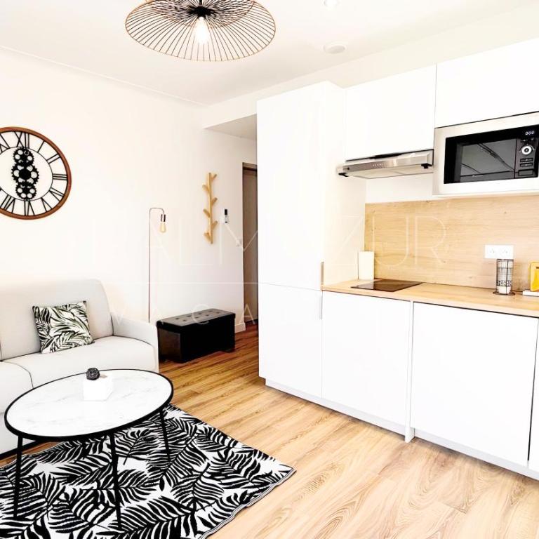 Proche Gare, 5 min Plage du Midi, T2 avec jardin - Palmazur Vacances - Appartement 1 Chambre - 11