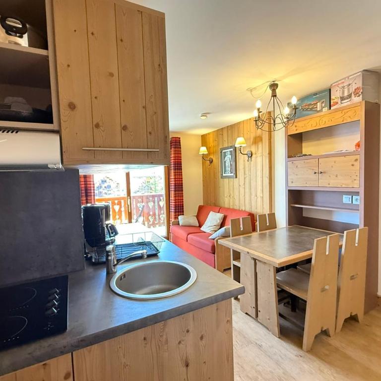 Risoul T2 5 pers Piscine et sauna Skis aux pieds - Appartement - 3