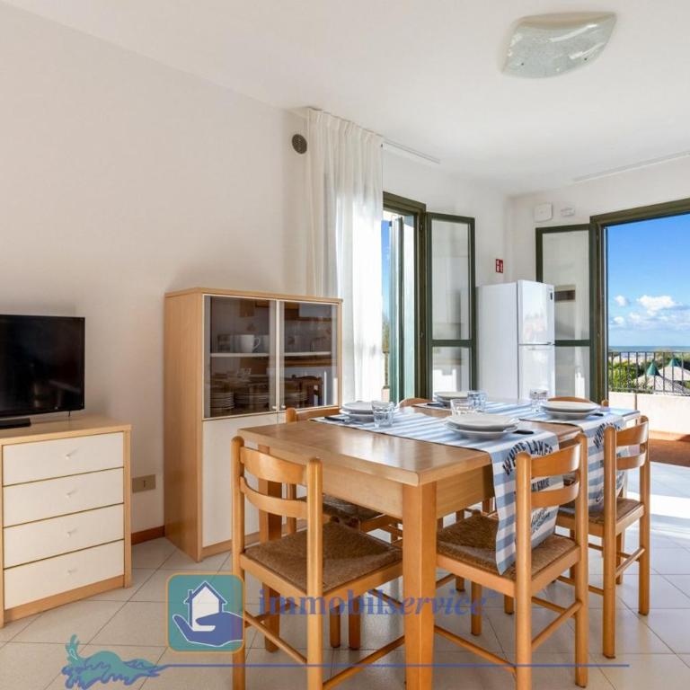 Residence Porto Sole - Apartment mit 2 Schlafzimmern, einem Balkon und Meerblick - 4
