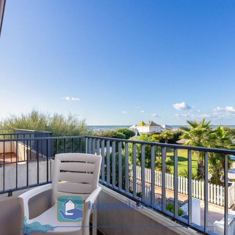Residence Porto Sole - Apartment mit 2 Schlafzimmern, einem Balkon und Meerblick - 9