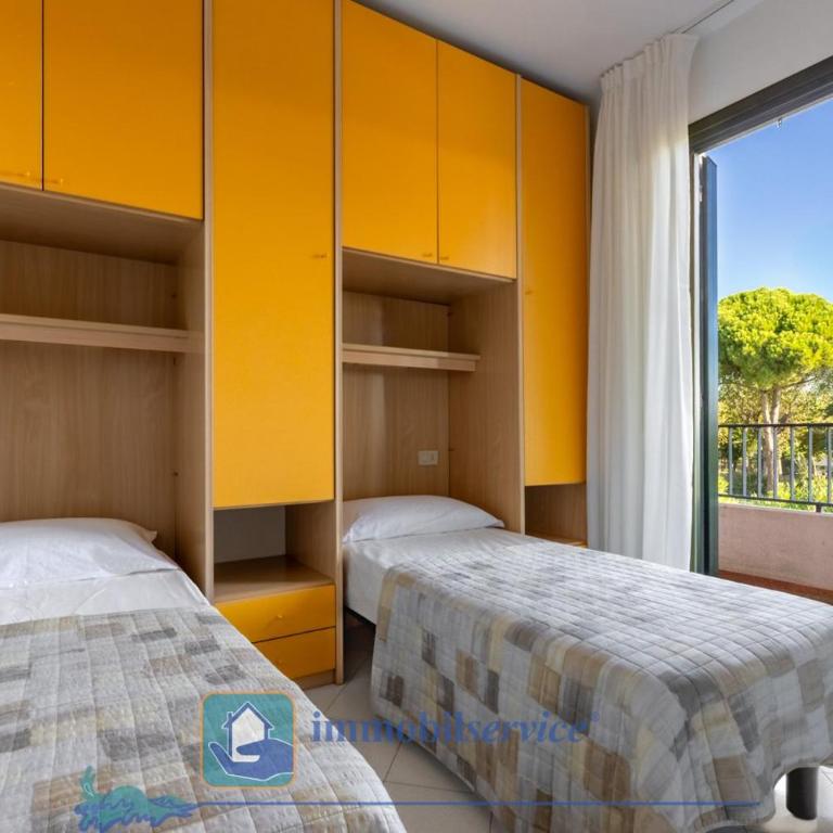 Residence Porto Sole - Apartment mit 2 Schlafzimmern, einem Balkon und Meerblick - 10
