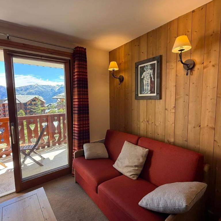 Risoul T2 5 pers Piscine et sauna Skis aux pieds - Appartement - 1