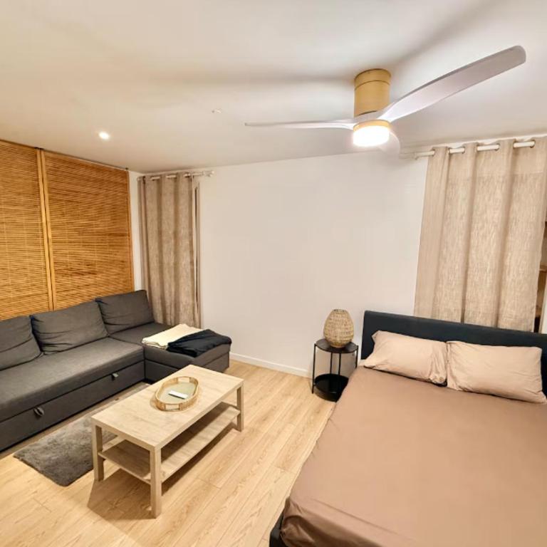 Grand studio 33m2 RDC sur cour calme Musiciens - Appartement 1 Chambre - 4