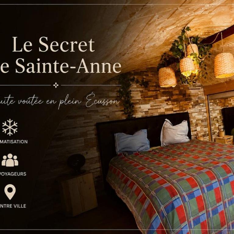 Le Secret de Sainte-Anne Écusson vaulted suite - Apartment mit 1 Schlafzimmer - 4