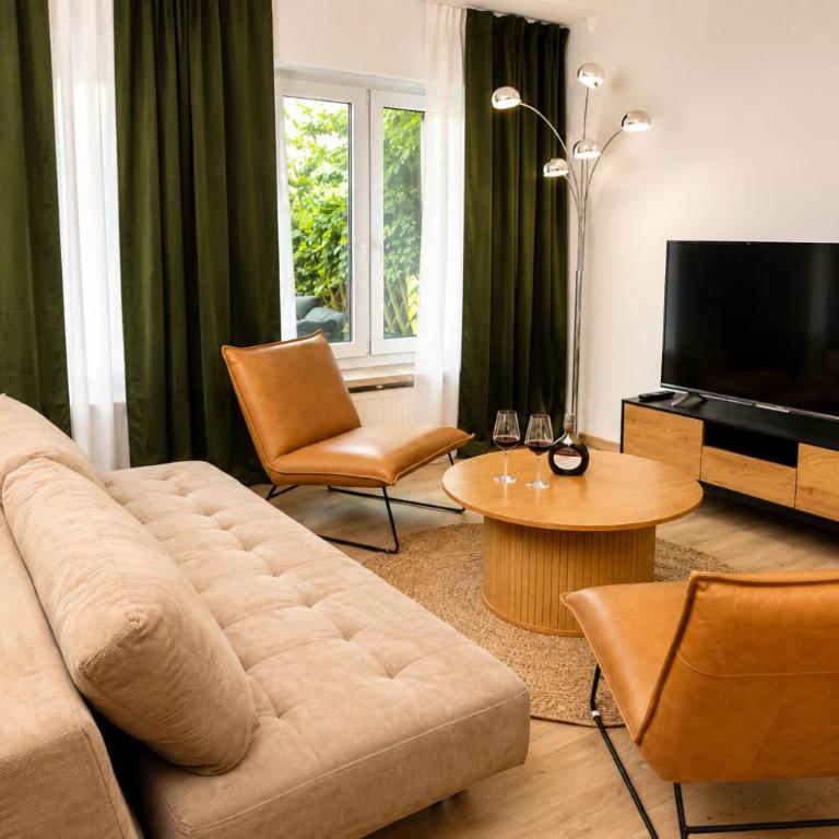 Würzburg - Terrasse - 2 Parkplätze - barrierefrei - Apartment mit 2 Schlafzimmern und Terrasse - 2