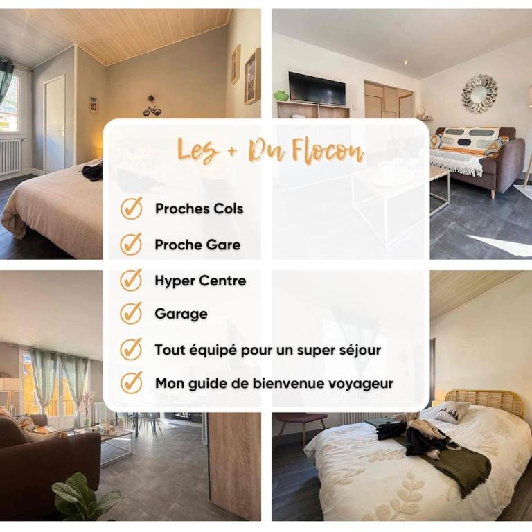 Le Flocon Parking Centre Ville Proche Gare - Appartement 2 Chambres - 15