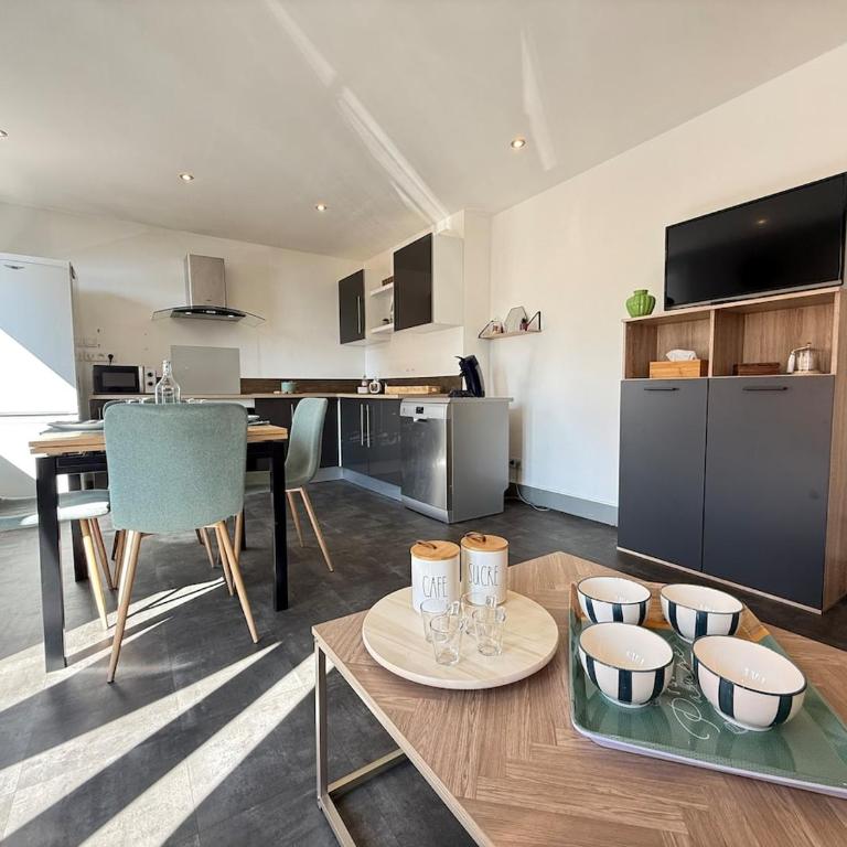 Le Flocon Parking Centre Ville Proche Gare - Appartement 2 Chambres - 17