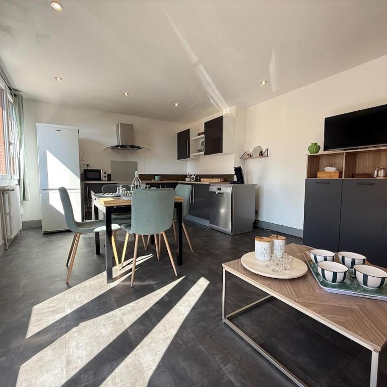 Le Flocon Parking Centre Ville Proche Gare - Appartement 2 Chambres - 30