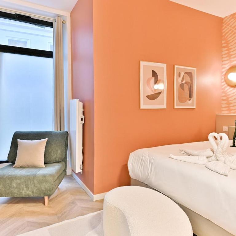 Élégant loft avec 2 chambres au cœur de Paris - Appartement - 8