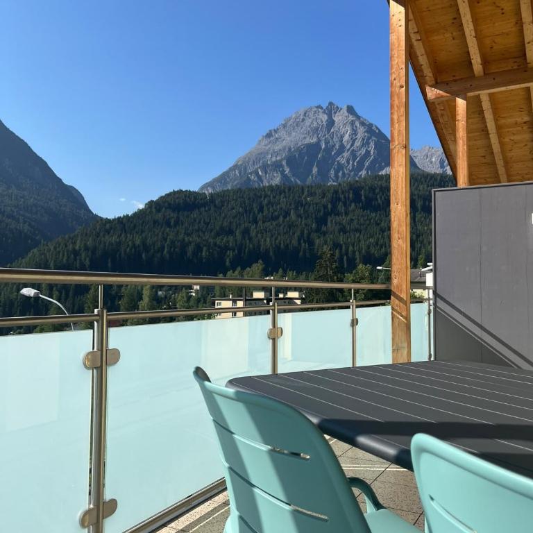 Cour Engiadinais - Apartment mit Aussicht und Balkon - 41