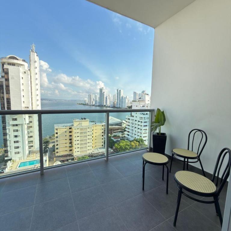 Luxury Apartment In Bocagrande Vista Espectacular - Apartamento de 1 dormitorio - 4