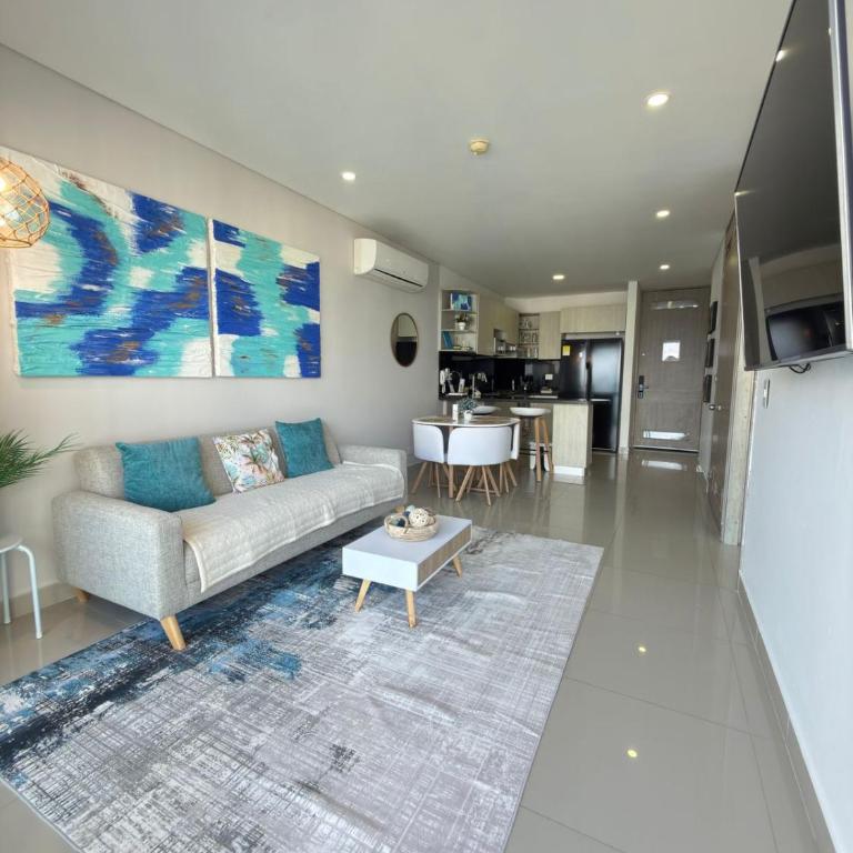 Luxury Apartment In Bocagrande Vista Espectacular - Apartamento de 1 dormitorio - 14