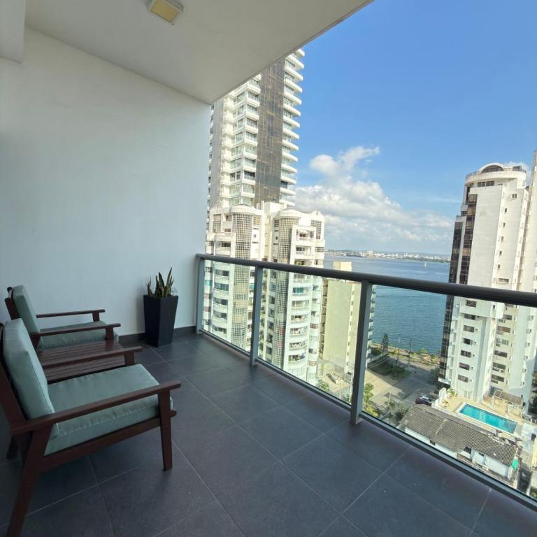 Luxury Apartment In Bocagrande Vista Espectacular - Apartamento de 1 dormitorio - 31