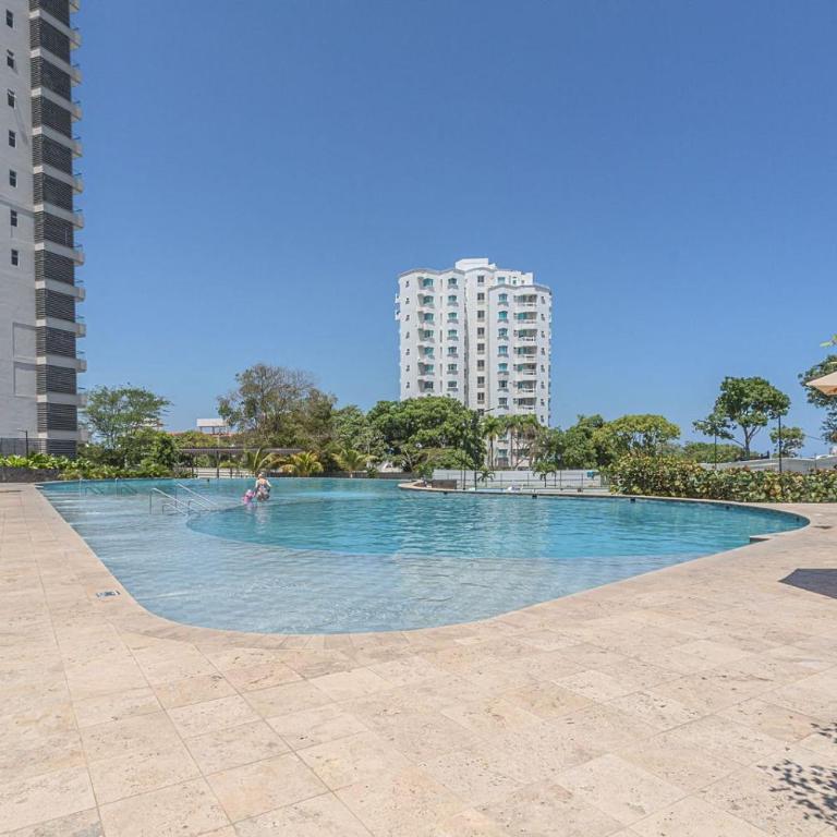 Apto de Lujo con Piscina - Balcón y Vista Increíble - One-Bedroom Apartment - 7