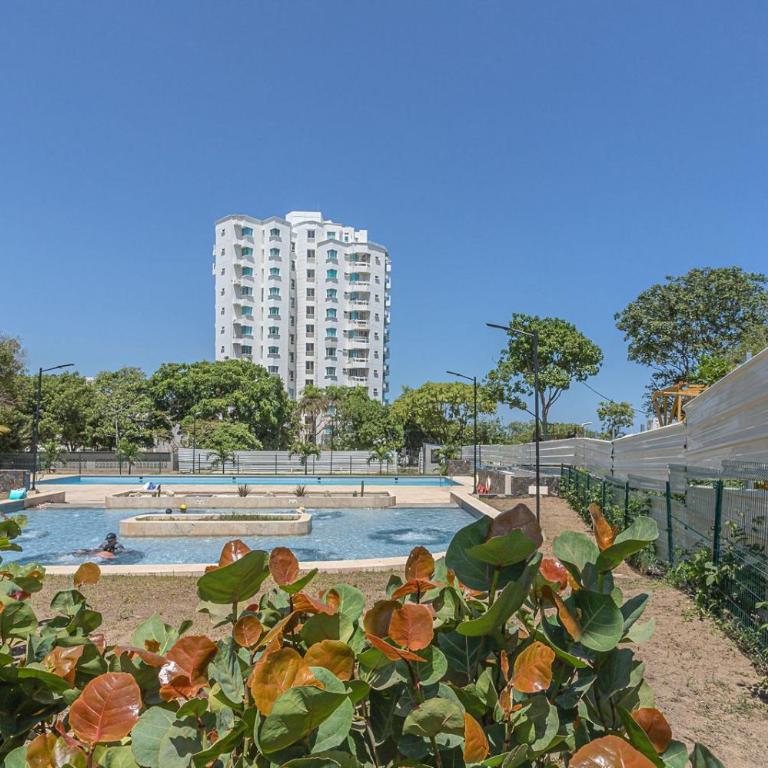 Apto de Lujo con Piscina - Balcón y Vista Increíble - One-Bedroom Apartment - 25