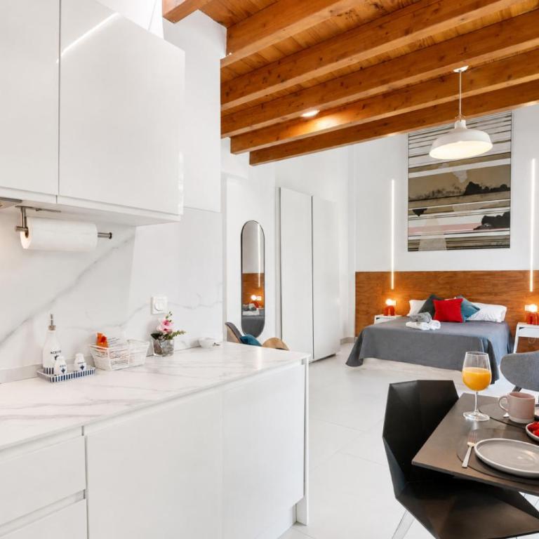 Loft elegante con techos altos en Plaza del Carmen - Apartment mit 1 Schlafzimmer - 5