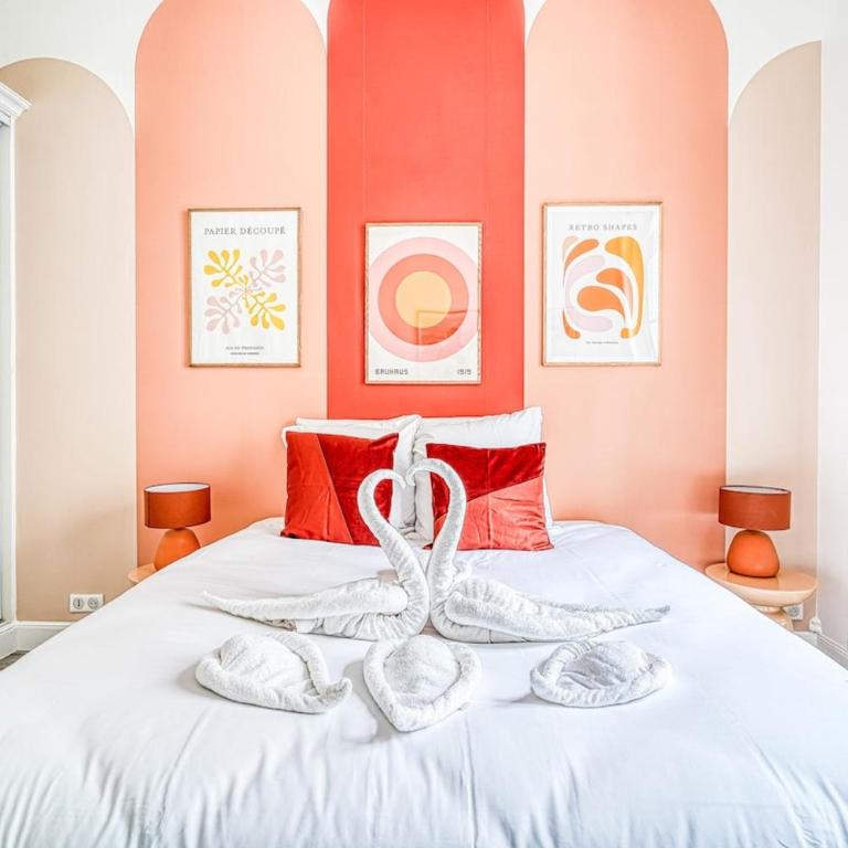 Charm and standing with 2 bedrooms close to Trocadéro - Appartement - 8