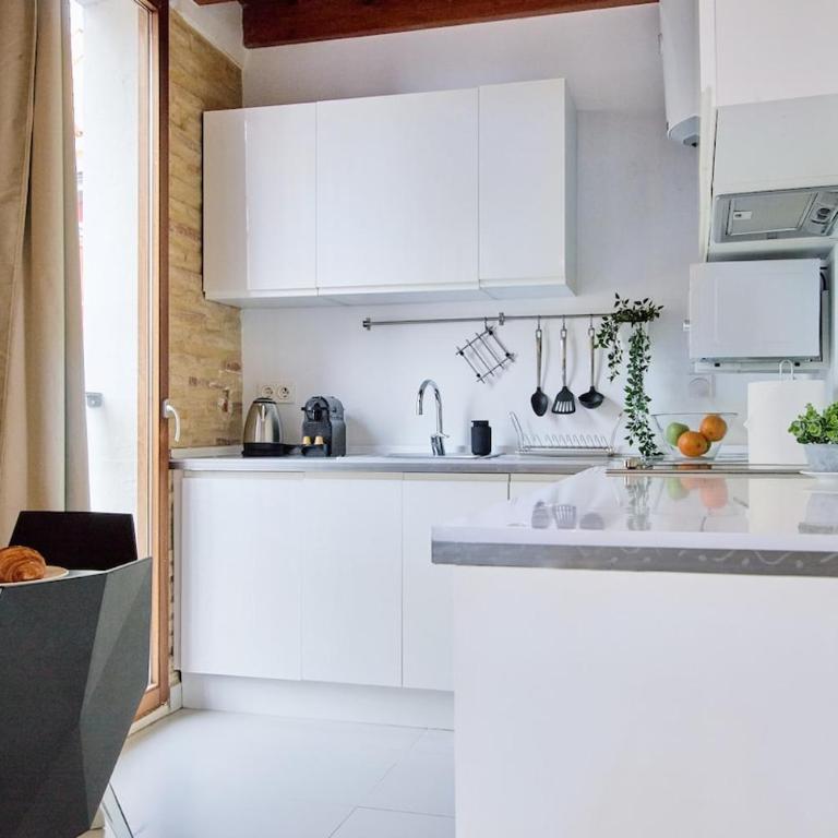 Loft elegante con techos altos en Plaza del Carmen - Apartment mit 1 Schlafzimmer - 3