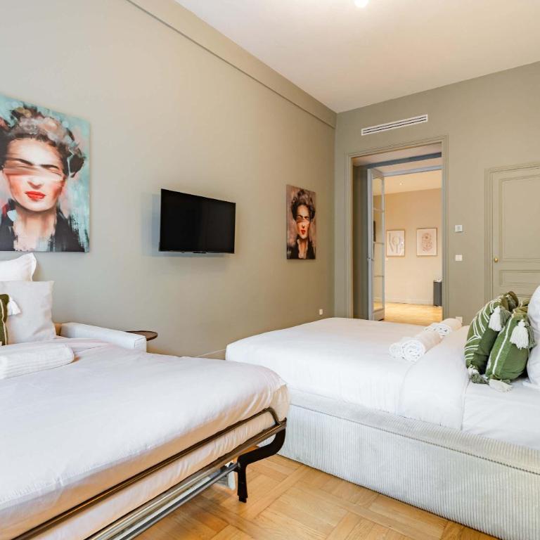 Spacious and elegant 2BR airconditioned Trocadéro - Appartement - 4