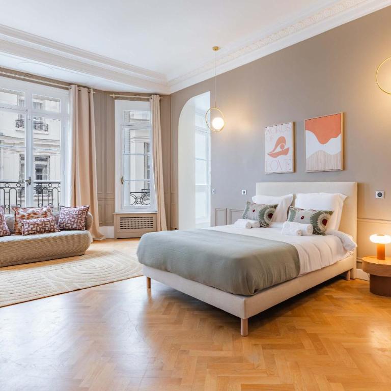 Elegant and Spacious 4-Bedroom Apartment in Paris 16th - Apartment - 6