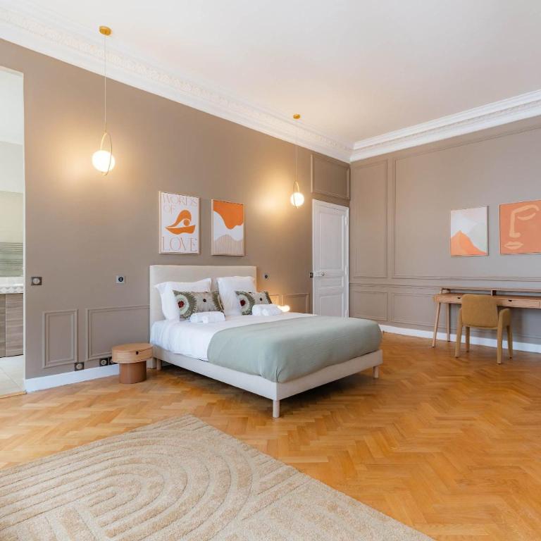 Elegant and Spacious 4-Bedroom Apartment in Paris 16th - Apartment - 10