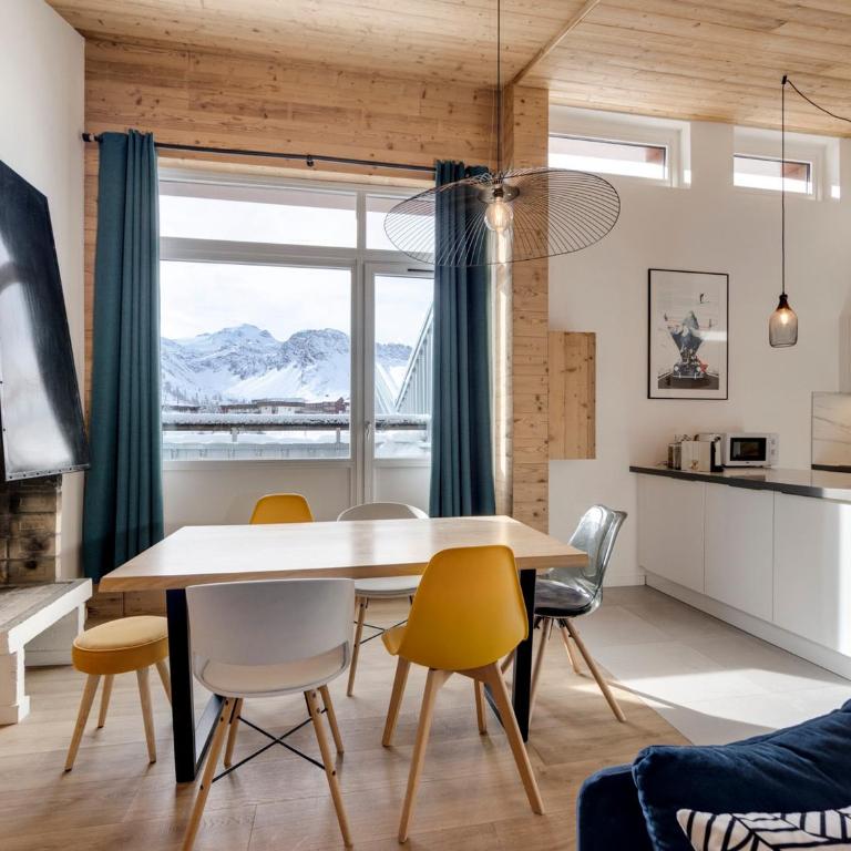 Appartement rénové 3 pièces à Tignes, balcon, proche pistes, WIFI - FR-1-502-591 - Apartamento - 1