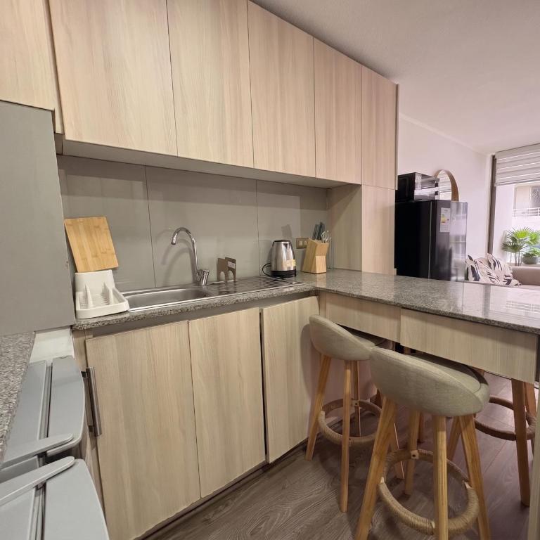 2D2B I Parking I Cercano a Alameda y Metro Ecuador - Two-Bedroom Apartment - 10