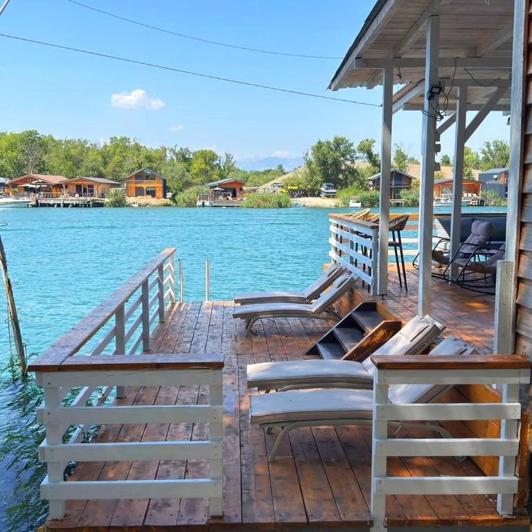 Ada Bojana - Kucica Bijela - Kuća sa 1 Spavaćom Sobom - 41