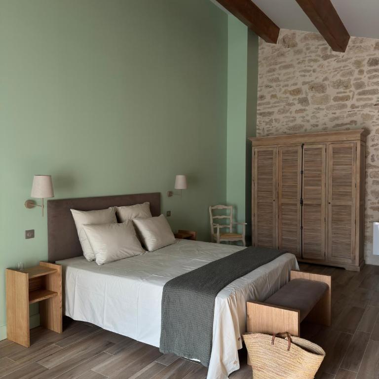 Moulin de Carrière, dans un parc de 2 hectares à Uzès - Chambre Familiale Deluxe - 24