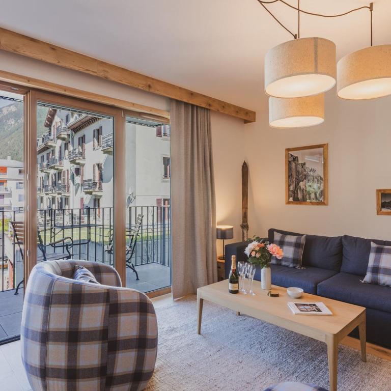 Appartement central - 4 pers. - Apartment mit 2 Schlafzimmern - 8