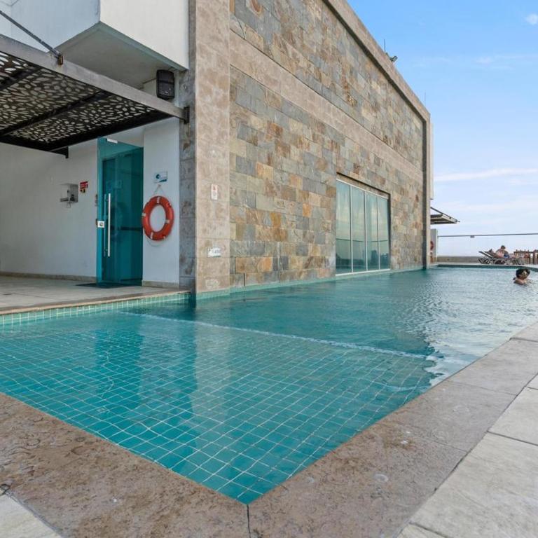 Frente al Mar, Piscina Piso 38 - One-Bedroom Apartment - 11