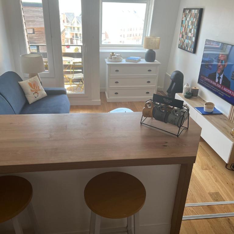 Zen Studio Marina Deauville - Vue Mer - Parking Privé - Appartement 1 Chambre - 10