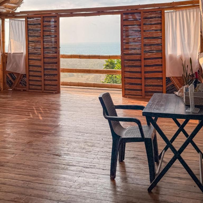 Niuwi Buritaca - Habitación Doble Estándar con vistas al mar - 2 camas - 3
