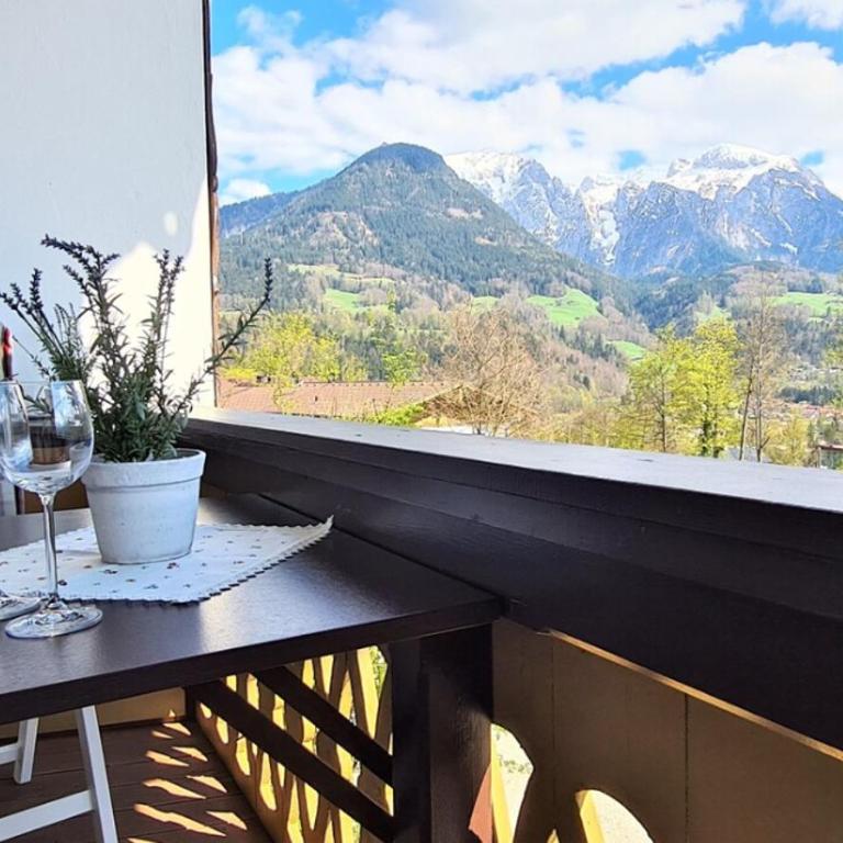 Bright and Comfortable Apartment in Bischofswiesen - Apartment mit 1 Schlafzimmer - 1