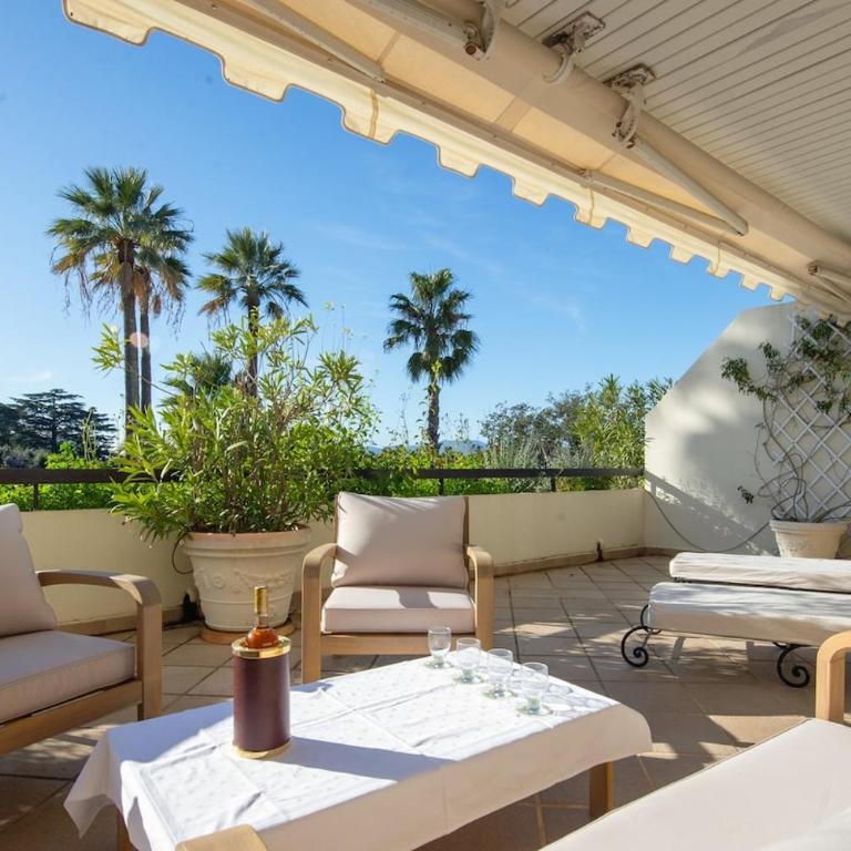 Appt standing Parking privé- Piscine 10 min croisette - Appartement 3 Chambres - 6