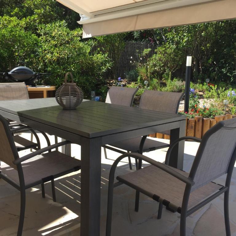 Unptitparadis, piscine, jardin, vue panoramique mer, tout confort, calme - Casa con 2 Camere da Letto - 6
