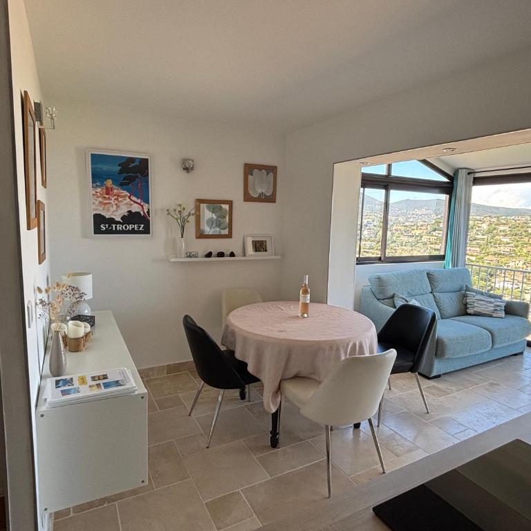 Unptitparadis, piscine, jardin, vue panoramique mer, tout confort, calme - Casa con 2 Camere da Letto - 5
