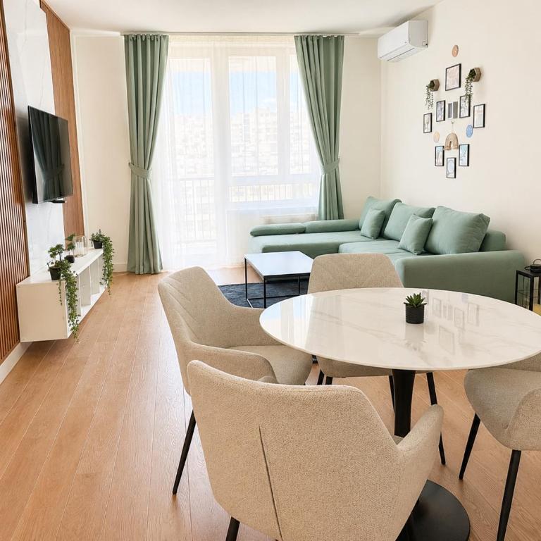 Belgrade Waterfront - Art Apartments - Deluxe Apartment mit 1 Schlafzimmer - 16