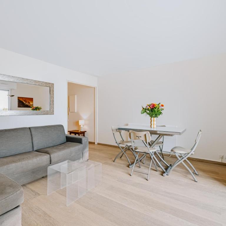 Horizon Bleu Balcon Vue mer Parking - Apartment mit 1 Schlafzimmer, Meerblick und Terrasse - 5