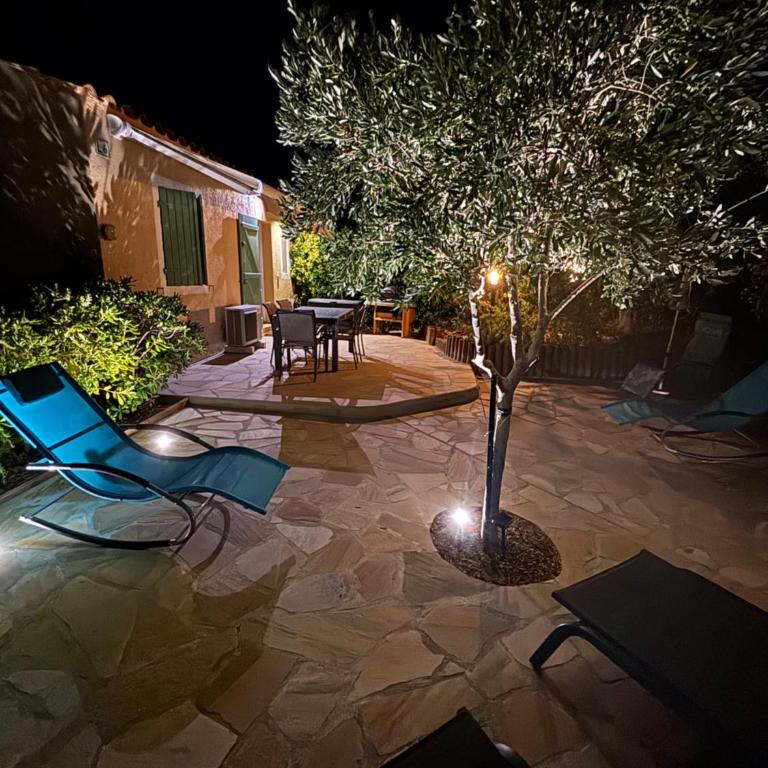 Unptitparadis, piscine, jardin, vue panoramique mer, tout confort, calme - Casa con 2 Camere da Letto - 22