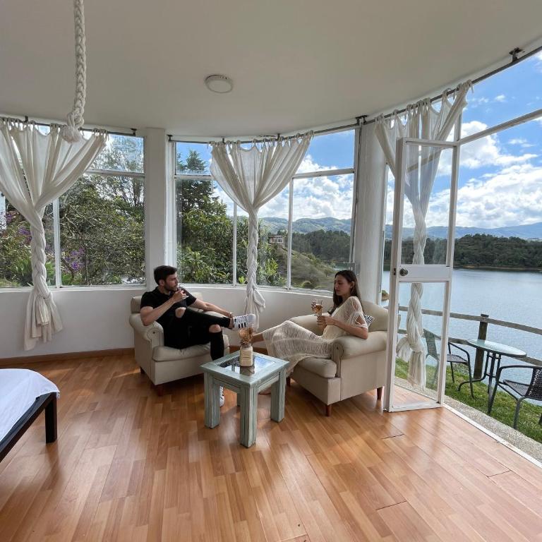 La Madriguera Hotel Guatapé Con Embalse - Suite con vistas al lago - 3