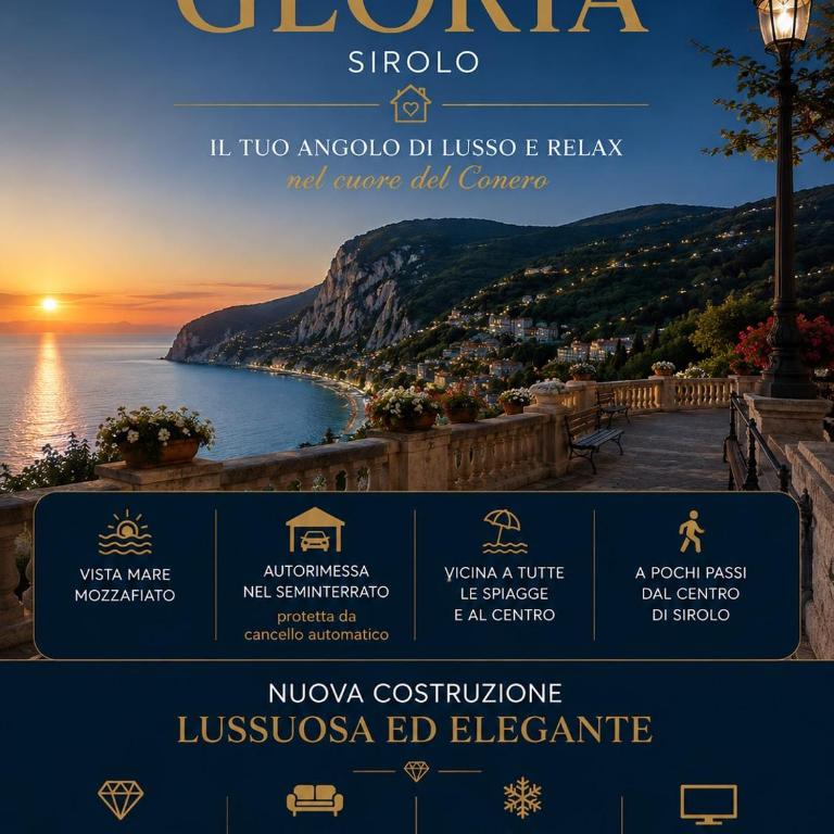 Sirolo with sea view, private garage, center 700 m - One-Bedroom Apartment - 6