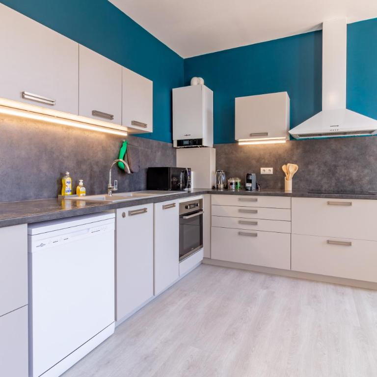 La Grande Maison de Preize Spacieux duplex à deux pas du Bouchon et du vieux Troyes, 2 parkings privés - Appartement - 48