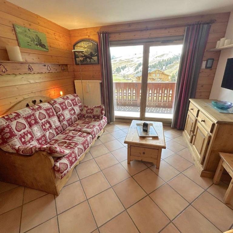 Les Saisies: Appartement avec Balcon et Piscine pour 4 Personnes - Apartment mit 2 Schlafzimmern - 11