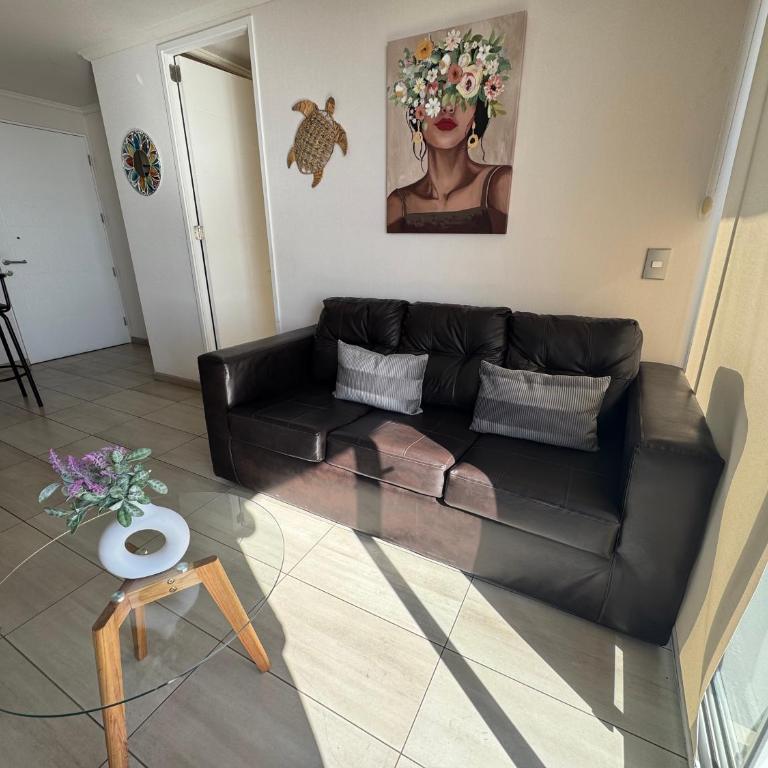 Depto Vista al Mar 2D 2B Parking Privado - Two-Bedroom Apartment with Balcony and Sea View - 4