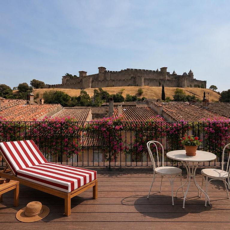 Les florentines - Chambre Double avec Terrasse - 10